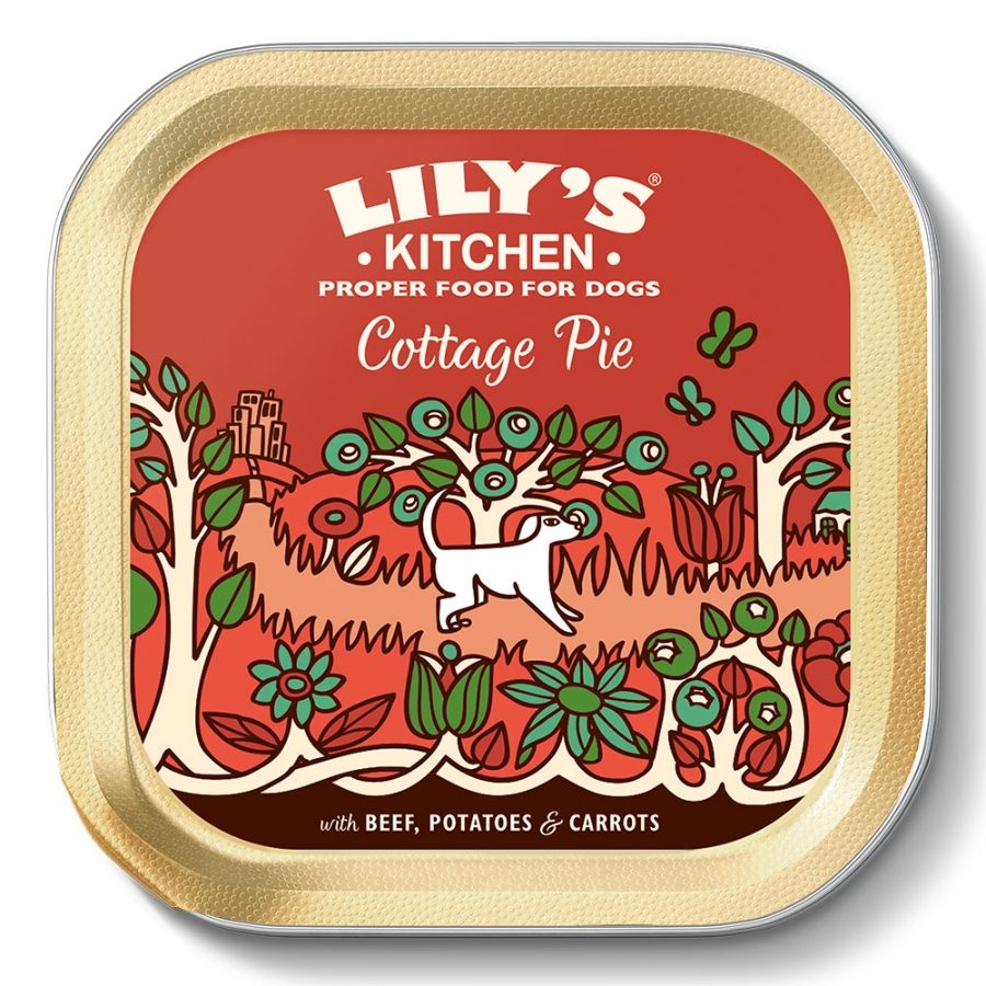 Lilys Kitchen Dog Tray Cottage Pie