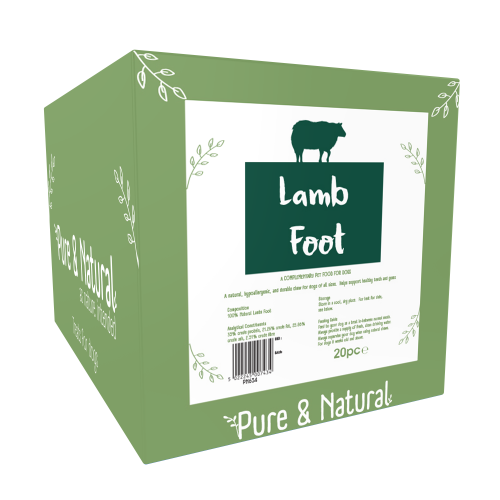 Pure & Natural Lamb Foot Natural