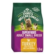 James Wellbeloved Superfoods Adult Small Breed Turkey Kale & Quinoa