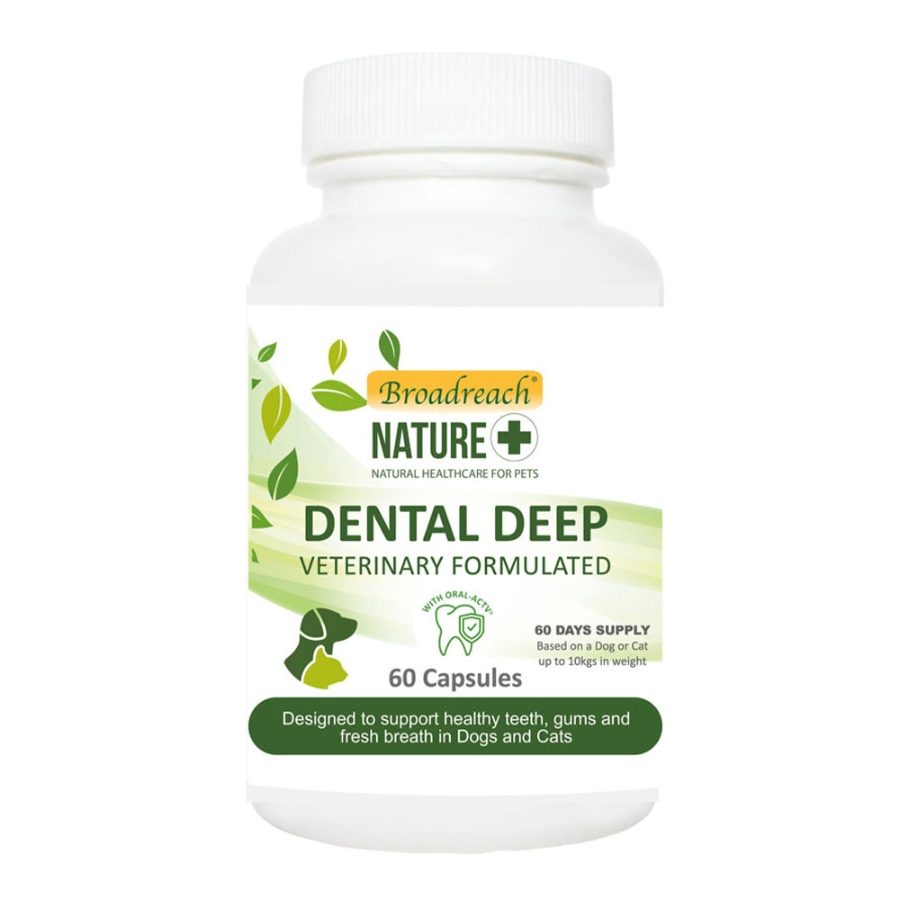 Broadreach Nature Dental Deep Capsules for Cats and Dogs