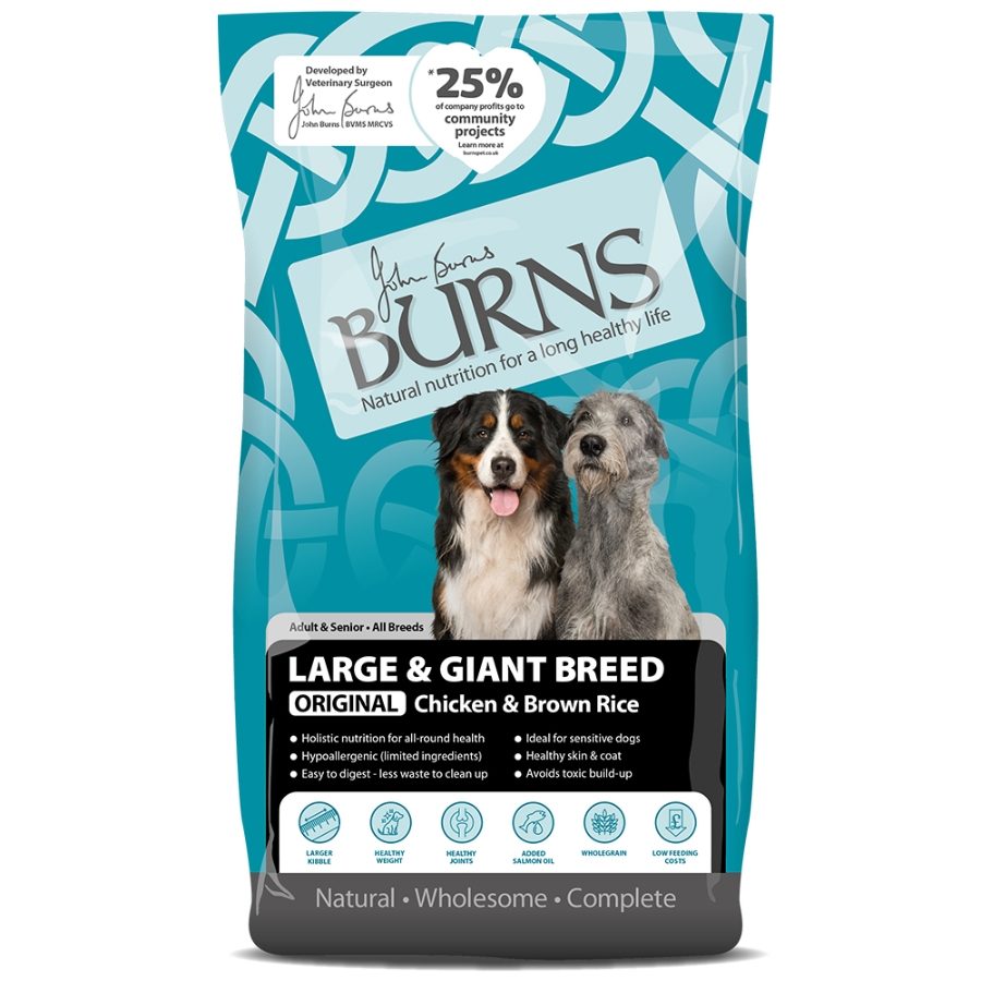 Burns Adult Dog Large/Giant Breed Chicken