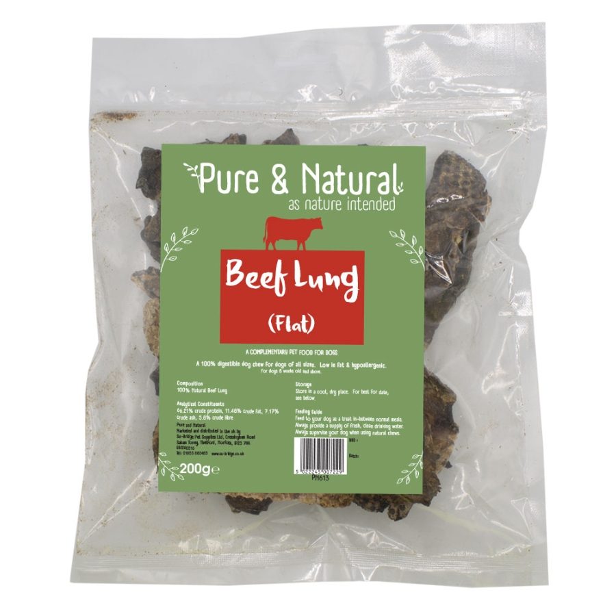Pure & Natural Beef Lung Flat