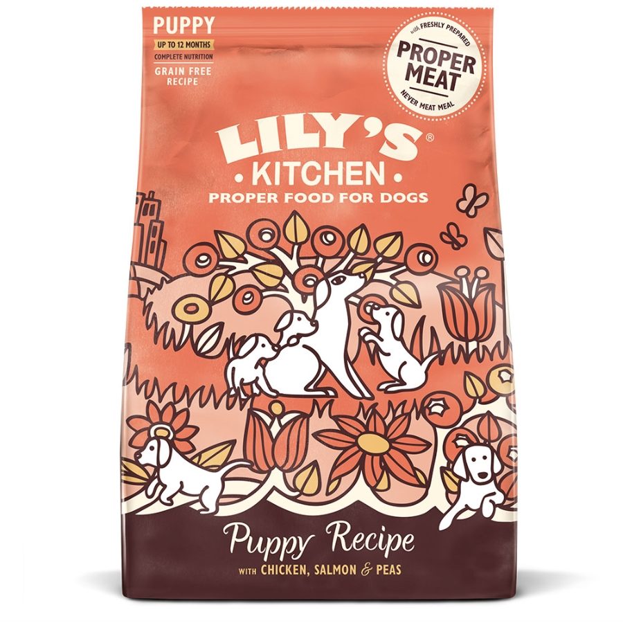 Lilys Kitchen Dog Complete Dry Puppy Recipe Chicken & Salmon