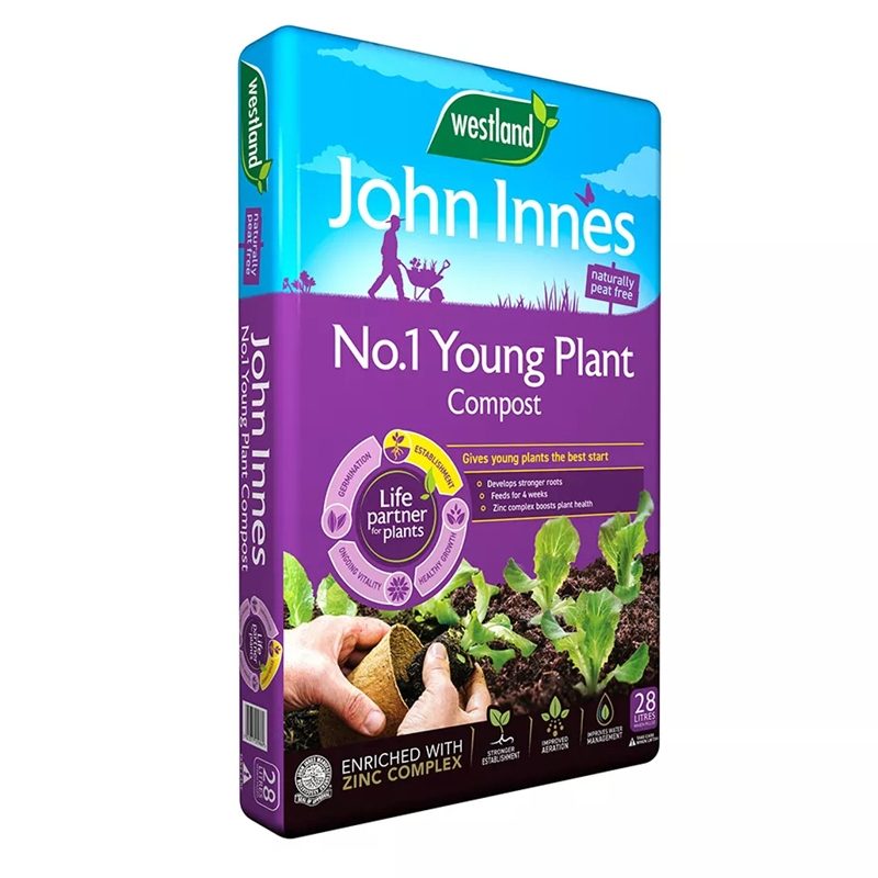 John Innes No.1 Young Plant Compost 35L Enriched with Zinc Compound