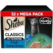 Sheba Classics In Terrine Ocean Collection Trays 32x85g