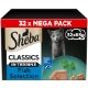 Sheba Classics In Terrine Ocean Collection Trays 32x85g