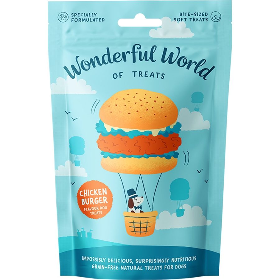 Wonderful World Of Treats Chicken Burger 50g