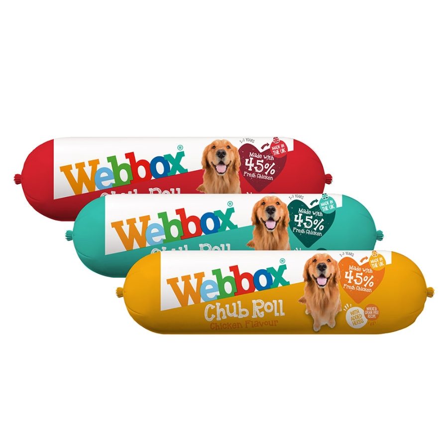 Webbox Dog Assorted Chubs