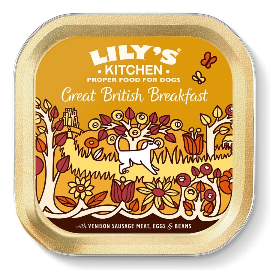 Lilys Kitchen Dog Tray Great British Breakfast