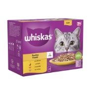 Whiskas Pouch 7+ Cat Poultry Feasts in Jelly