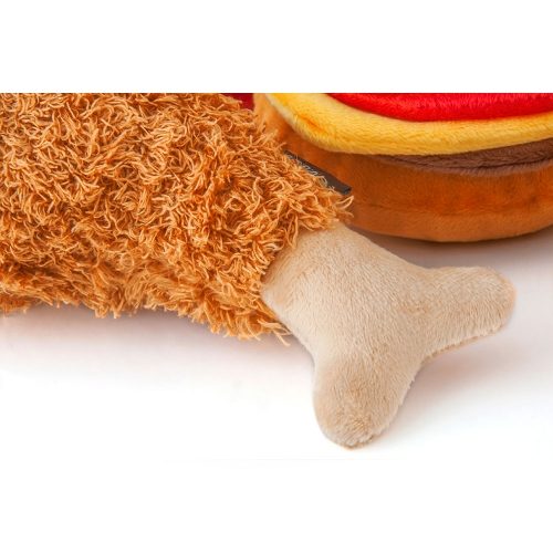PLAY American Classic Fried Chicken Dog Toy