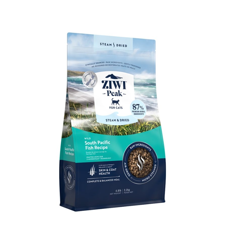 Ziwipeak Cat Steam & Dried Fish Pouch 2.