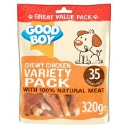 Good Boy Chewy Chicken Variety Pack