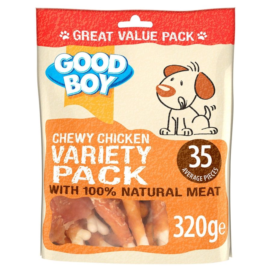 Good Boy Chewy Chicken Variety Pack