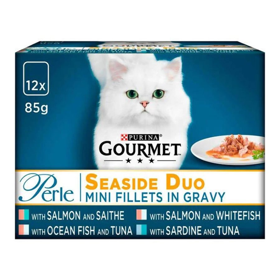 Gourmet Perle Seaside Duo Mini Fillets in Gravy