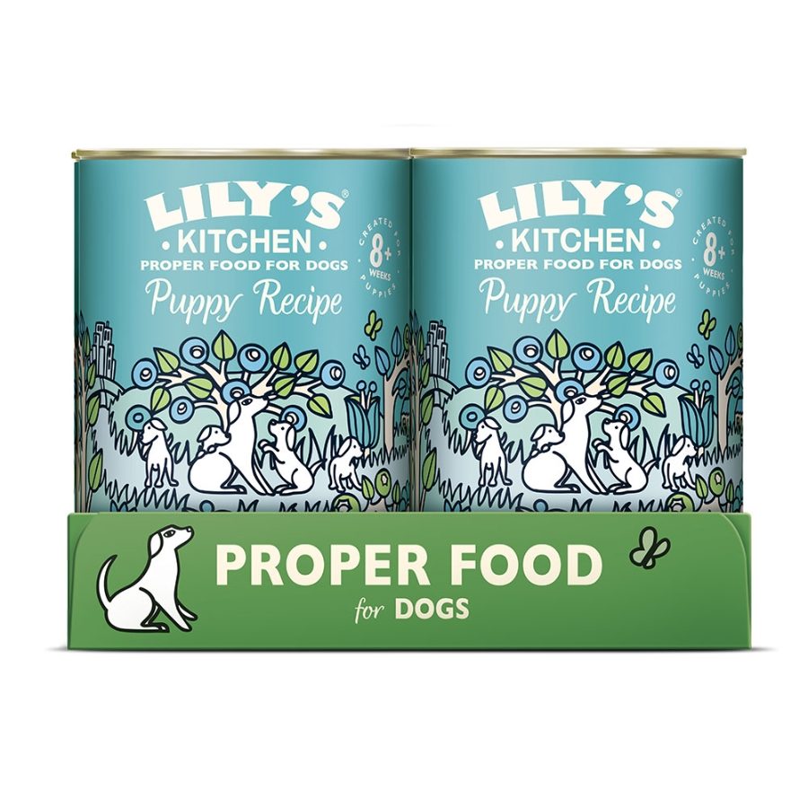 Lilys Kitchen Dog Tin Puppy Recipe Turkey & Duck
