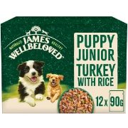 James Wellbeloved Puppy Turkey in Gravy