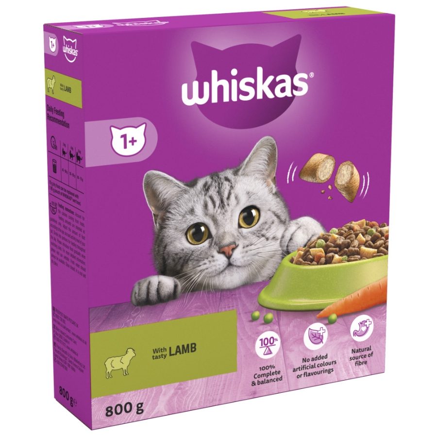 Whiskas Dry Complete Cat 1+ with Lamb
