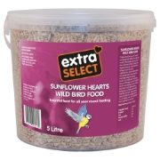 Extra Select Wild Bird Food Bucket Sunflower Hearts