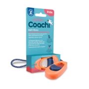 Coachi Multi-Clicker Coral, Navy Button