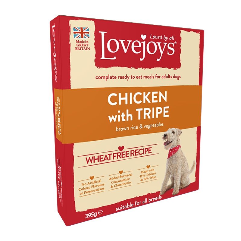 Lovejoys Chicken & Tripe with Rice & Vegetables