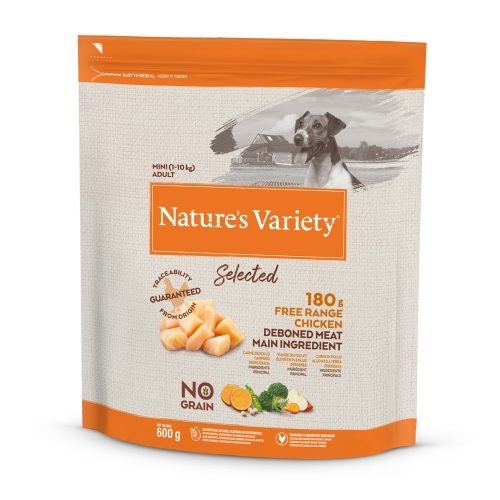Natures Variety Dog Mini Adut Dry Selected Chicken