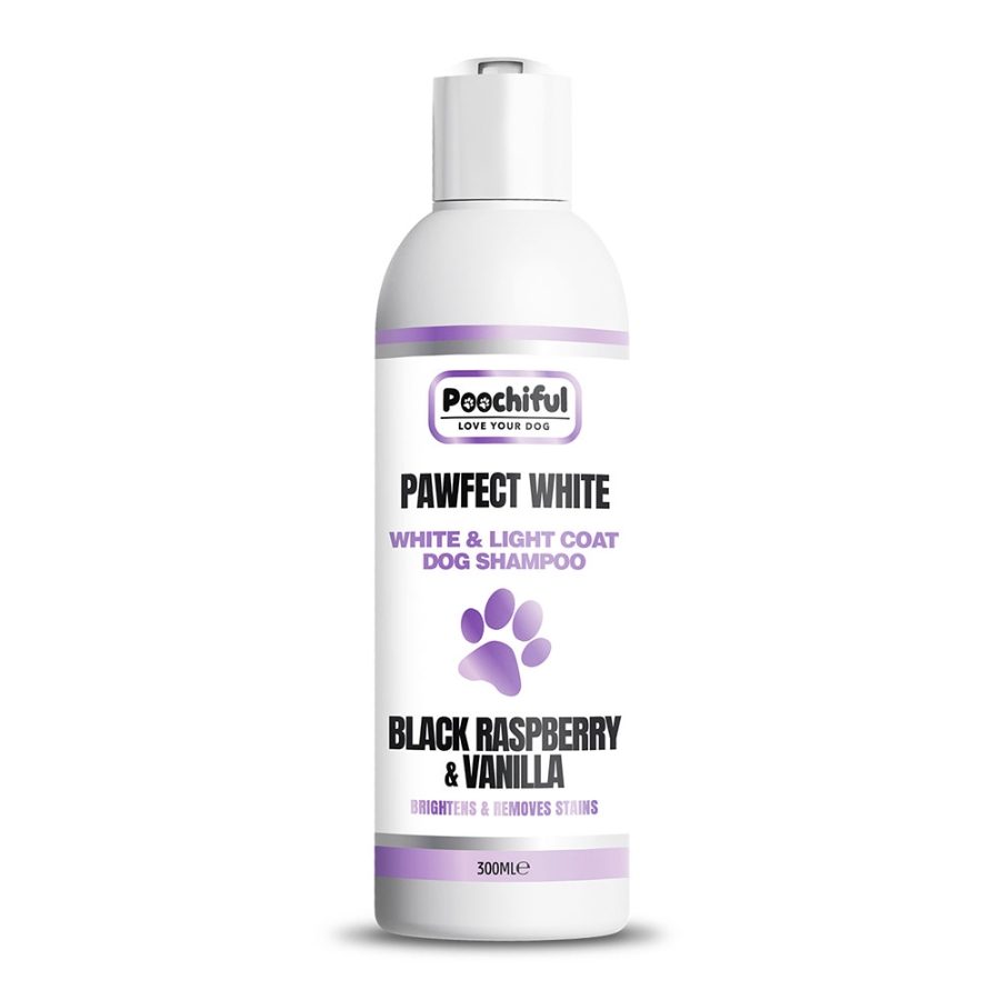 Poochiful Pawfect White Shampoo Black Raspberry & Vanilla